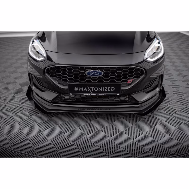Street Pro Front Splitter + Flaps Ford Fiesta ST Mk8 Facelift a 482,39 € uniw-FOFI8FSTCNC-FD1B+FSF1G*20194 chez CAROU TUNING