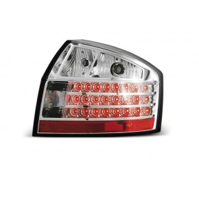 Feux Arrière LED Chromés pour Audi A4 2000-2004 a 283,98 € LDAU26 chez CAROU TUNING