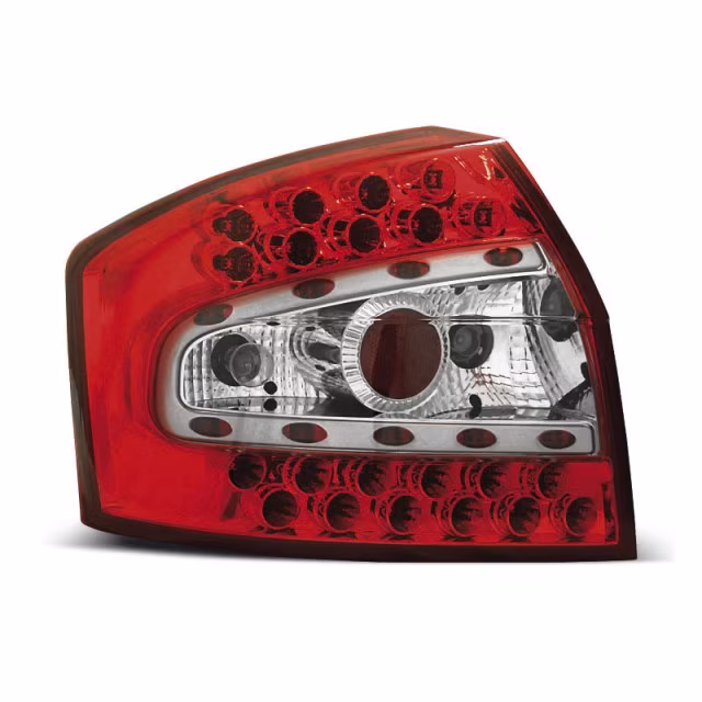Feux Arrière LED Rouge Blanc pour Audi A4 8E 2000-2004 Sedan a 262,93 € LDAU33 chez CAROU TUNING