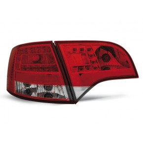 Feux Arrière LED Rouge Blanc pour Audi A4 B7 2004-2008 Avant a 349,53 € LDAU37 chez CAROU TUNING