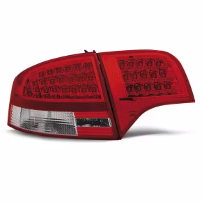  Feux Arrière LED Rouge Blanc pour Audi A4 B7 2004-2007 Sedan à  434,94 €  Chez CAROU TUNING CONCEPT en GuadeloupeFeux Arrière LED Rouge Blanc pour Audi A4 B7 2004-2007 Sedan