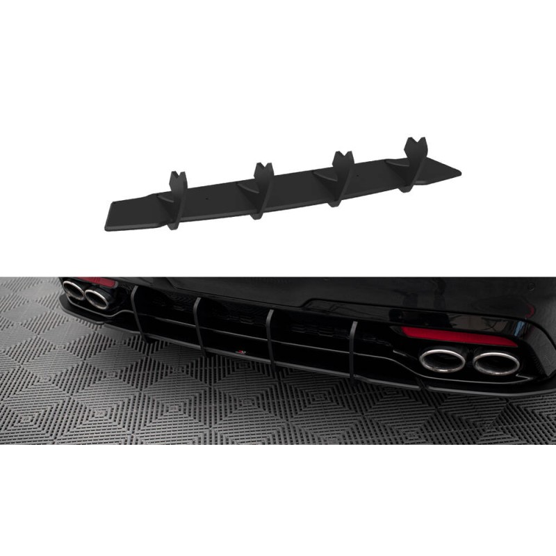 Street Pro Rear Diffuser V.1 Kia Stinger GT / GT-Line Mk1 a 442,19 € uniw-KIST1GTLINECNC-RS1B+BRBI*20276 chez CAROU TUNING