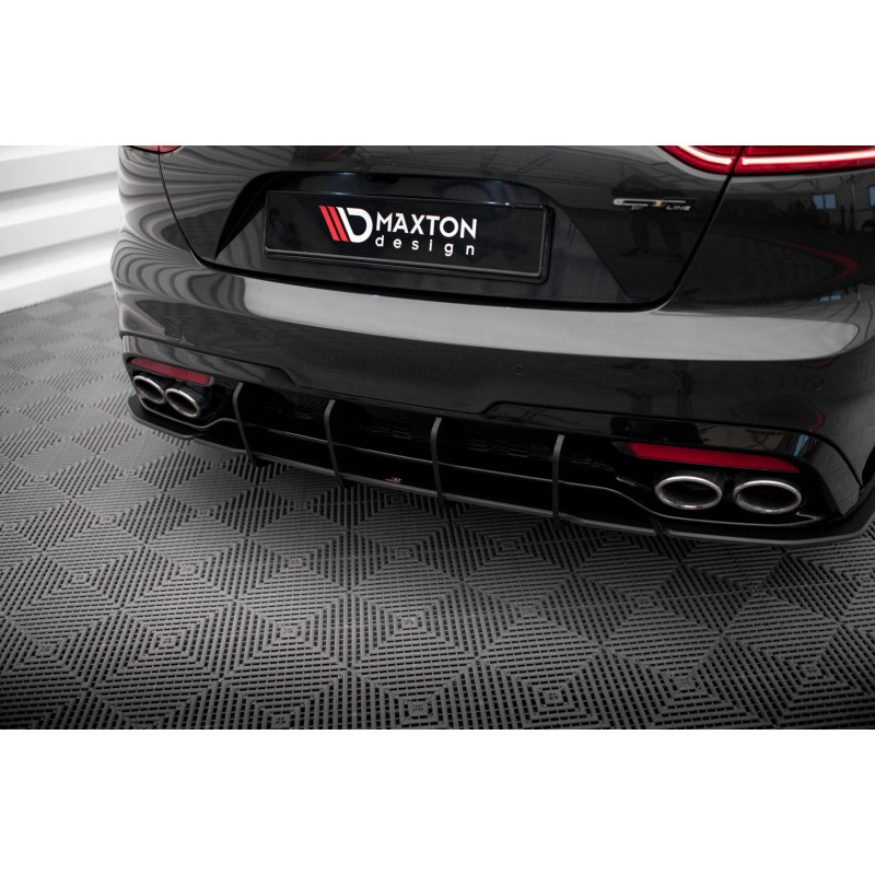 Street Pro Rear Diffuser V.1 Kia Stinger GT / GT-Line Mk1 a 442,19 € uniw-KIST1GTLINECNC-RS1B+BRBI*20276 chez CAROU TUNING