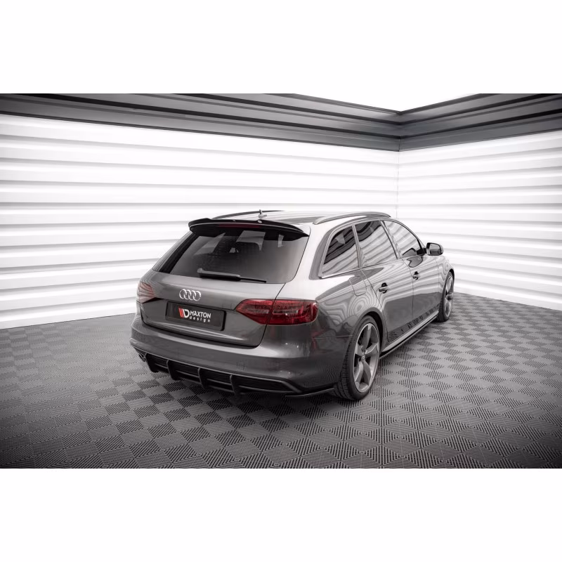 Street Pro Rear Diffuser Audi A4 S-Line B8 Facelift a 357,56 € uniw-AUA4B8FSLINECNC-RS1B*20283 chez CAROU TUNING