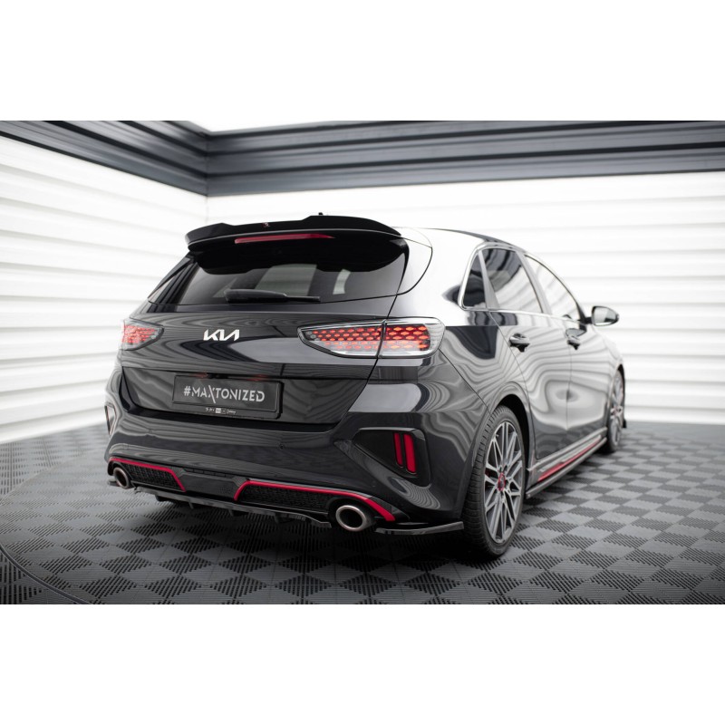 Rear Side Splitters Kia Ceed GT Mk3 Facelift a 188,30 € uniw-KI-CE-3F-GT-RSD1G*20337 chez CAROU TUNING