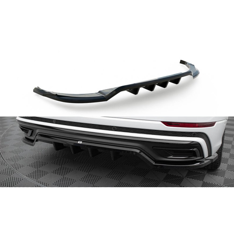 Rear Splitter (with vertical bars) Audi Q8 S-Line Mk1 a 526,82 € uniw-AU-Q8-1-SLINE-RD1G+RD2G*20369 chez CAROU TUNING