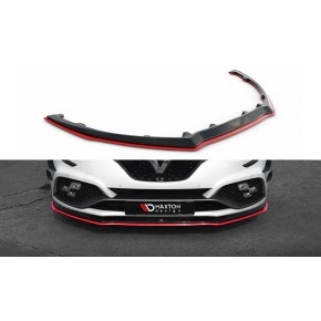 Front Splitter V.3 Renault Megane RS Mk4 a 685,50 € uniw-RE-ME-4-RS-FD2G+FD2RRED*20375 chez CAROU TUNING