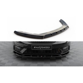 Front Splitter V.1 Seat Leon Mk3 Facelift a 421,03 € uniw-SE-LE-3F-FD1G*20378 chez CAROU TUNING