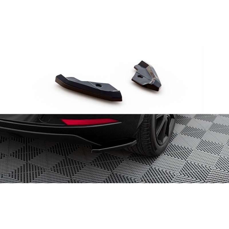 Rear Side Splitters V.1 Seat Leon Hatchback Mk3 Facelift a 188,30 € uniw-SE-LE-3F-RSD1G*20382 chez CAROU TUNING