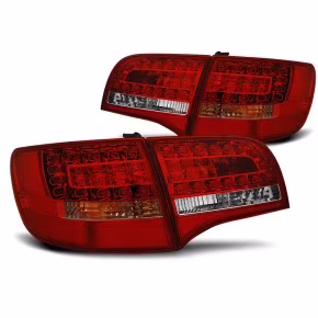  Feux Arrière LED Rouge Blanc pour Audi A6 C6 2005-2008 Avant à  596,73 €  Chez CAROU TUNING CONCEPT en GuadeloupeFeux Arrière LED Rouge Blanc pour Audi A6 C6 2005-2008 Avant
