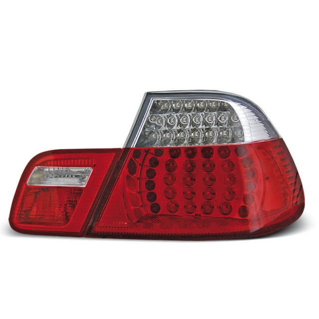 Feux Arrière LED Rouge Blanc pour BMW E46 Coupe 04.99-03.03 a 283,37 € LDBM08 chez CAROU TUNING