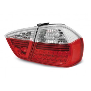 Feux Arrière LED Rouge Blanc pour BMW E90 2003-2008 a 247,90 € LDBM26 chez CAROU TUNING