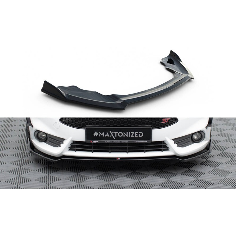 Front Splitter V.5 Ford Fiesta ST Mk7 Facelift a 421,03 € uniw-FO-FI-7F-ST-FD5G*20562 chez CAROU TUNING
