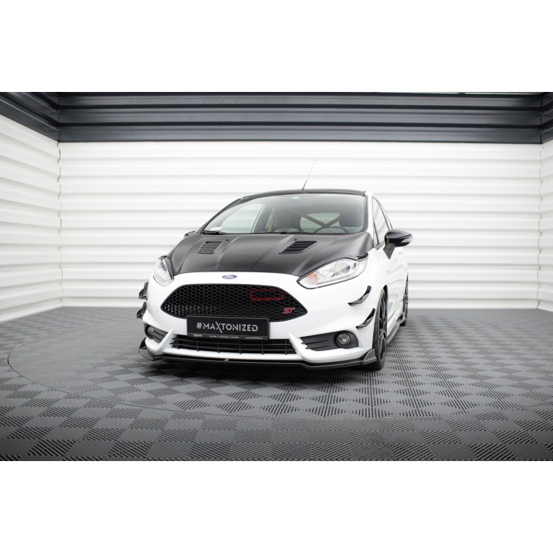 Front Splitter V.5 Ford Fiesta ST Mk7 Facelift a 421,03 € uniw-FO-FI-7F-ST-FD5G*20562 chez CAROU TUNING