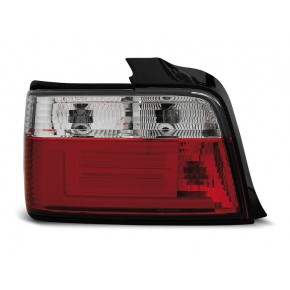 Feux Arrière À DEL Rouges et Blancs pour BMW E36 1990-1999 Sedan a 326,08 € LDBM76 chez CAROU TUNING