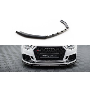 Front Splitter V.3 Audi RS3 Sedan 8V Facelift a 421,03 € uniw-AU-RS3-8VF-S-FD3G*20589 chez CAROU TUNING
