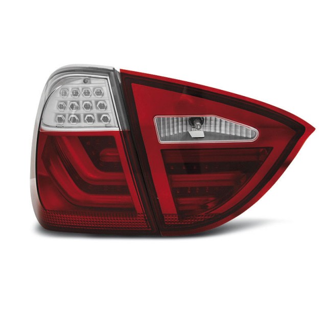 Feux Arrière À DEL Rouges Et Blancs Pour BMW E91 2005-2008 a 656,87 € LDBMB5 chez CAROU TUNING