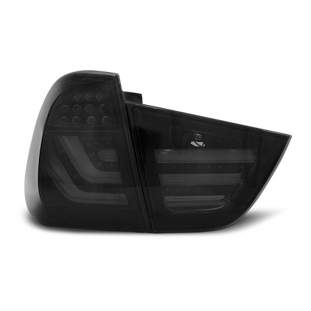 Feux Arrière LED Barres Fumées Noires pour BMW E91 2009-2011 a 656,87 € LDBMC2 chez CAROU TUNING