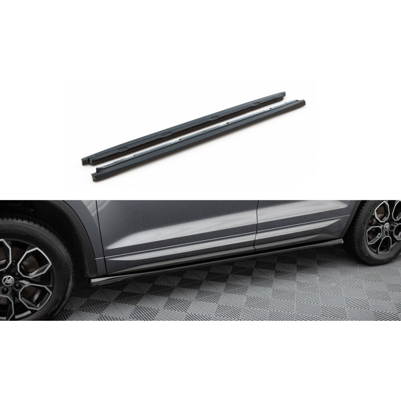 Side Skirts Diffusers Skoda Kodiaq Sportline Mk1 Facelift a 421,03 € uniw-SK-KO-1F-SL-SD1G*20640 chez CAROU TUNING