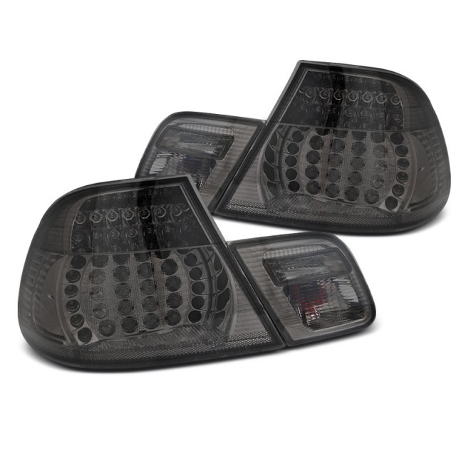 Feux Arrière LED Fumés SEQ pour BMW E46 Coupe 04.99-03.03 a 335,70 € LDBMI1 chez CAROU TUNING
