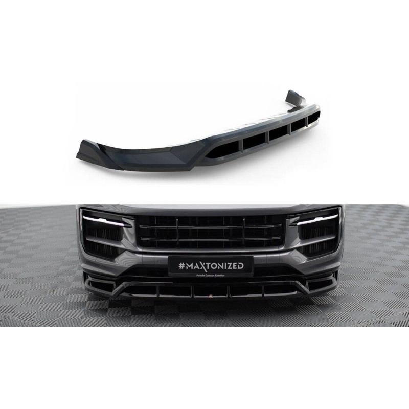 Front Splitter Porsche Cayenne SUV / Coupe Mk3 Facelift a 526,82 € uniw-PO-CAY-3F-FD1G+FD1RG*20709 chez CAROU TUNING