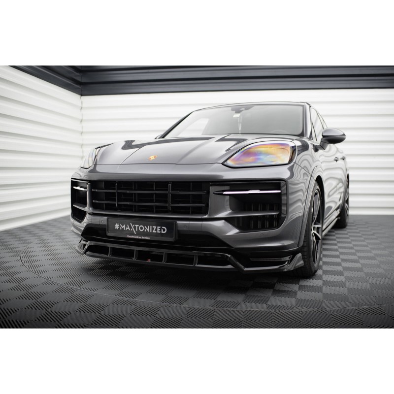 Front Splitter Porsche Cayenne SUV / Coupe Mk3 Facelift a 526,82 € uniw-PO-CAY-3F-FD1G+FD1RG*20709 chez CAROU TUNING