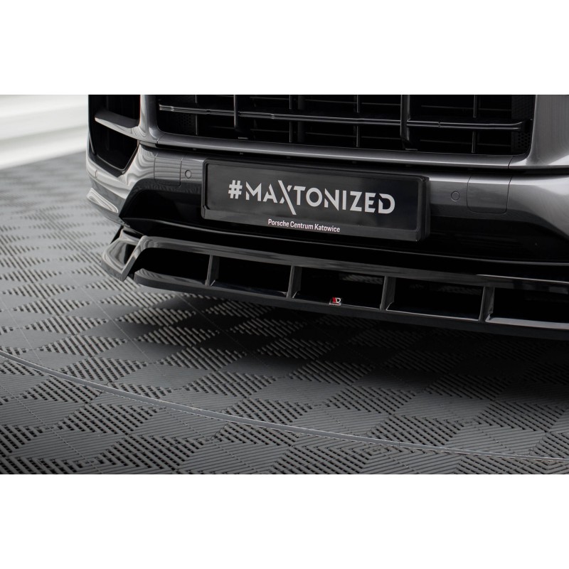 Front Splitter Porsche Cayenne SUV / Coupe Mk3 Facelift a 526,82 € uniw-PO-CAY-3F-FD1G+FD1RG*20709 chez CAROU TUNING