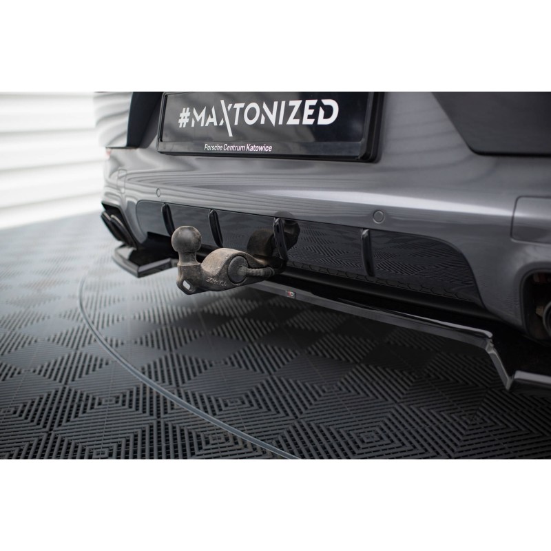 Rear Splitter Porsche Cayenne SUV / Coupe Mk3 Facelift a 421,03 € uniw-PO-CAY-3F-RD1G*20710 chez CAROU TUNING