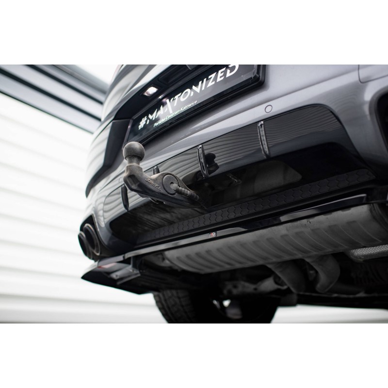 Rear Splitter Porsche Cayenne SUV / Coupe Mk3 Facelift a 421,03 € uniw-PO-CAY-3F-RD1G*20710 chez CAROU TUNING