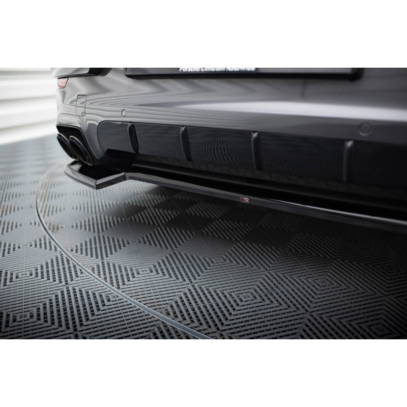Rear Splitter Porsche Cayenne SUV / Coupe Mk3 Facelift a 421,03 € uniw-PO-CAY-3F-RD1G*20710 chez CAROU TUNING