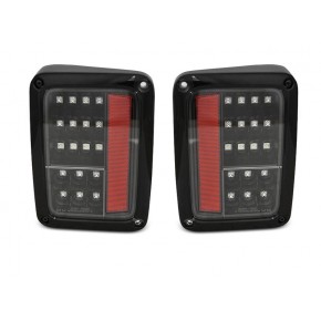  Feux LED Noir Avant pour Chrysler Jeep Wrangler JK 2007-2018 à  365,78 €  Chez CAROU TUNING CONCEPT en GuadeloupeFeux LED Noir Avant pour Chrysler Jeep Wrangler JK 2007-2018