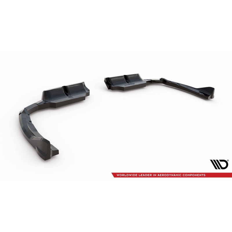 Rear Splitter (with vertical bars) BMW XM G09 a 526,82 € uniw-BM-XM-1-RSD1G+RD1G*20726 chez CAROU TUNING