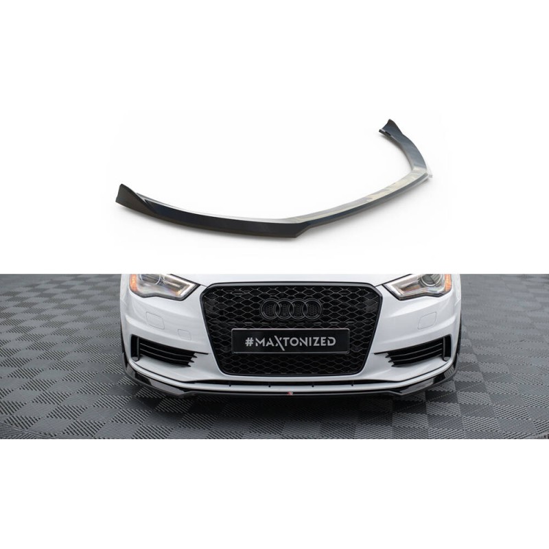 Front Splitter V.2 Audi A3 Sedan 8V a 421,03 € uniw-AU-A3-3-S-FD2G*20735 chez CAROU TUNING
