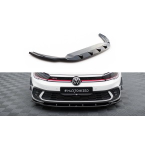 Front Splitter V.1 Volkswagen Polo GTI Mk6 Facelift a 421,03 € uniw-VW-PO-6F-GTI-FD1G*20769 chez CAROU TUNING