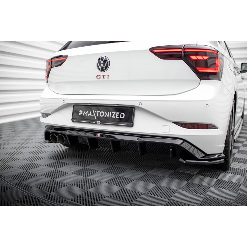 Rear Valance Volkswagen Polo GTI Mk6 Facelift a 410,46 € uniw-VW-PO-6F-GTI-RS1GOO_*20771 chez CAROU TUNING