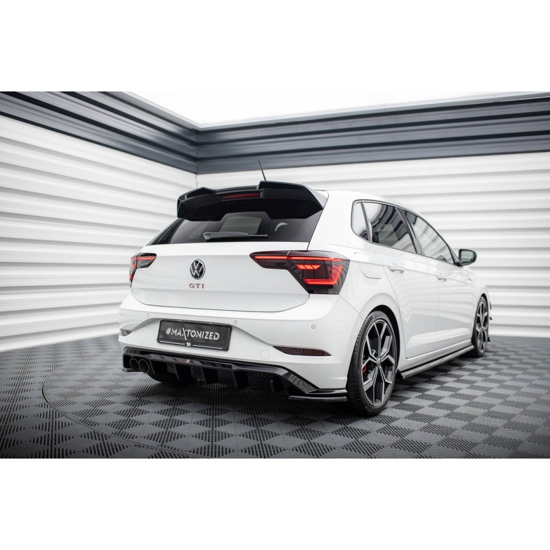 Rear Valance Volkswagen Polo GTI Mk6 Facelift a 410,46 € uniw-VW-PO-6F-GTI-RS1GOO_*20771 chez CAROU TUNING