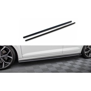 Side Skirts Diffusers Volkswagen Polo GTI Mk6 Facelift a 421,03 € uniw-VW-PO-6F-GTI-SD1G*20777 chez CAROU TUNING