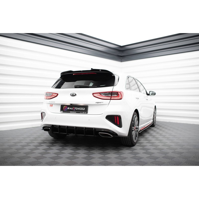 Street Pro Rear Side Splitters Kia Ceed GT Mk3 a 145,99 € uniw-KICE3GTCNC-RSD1B*20809 chez CAROU TUNING