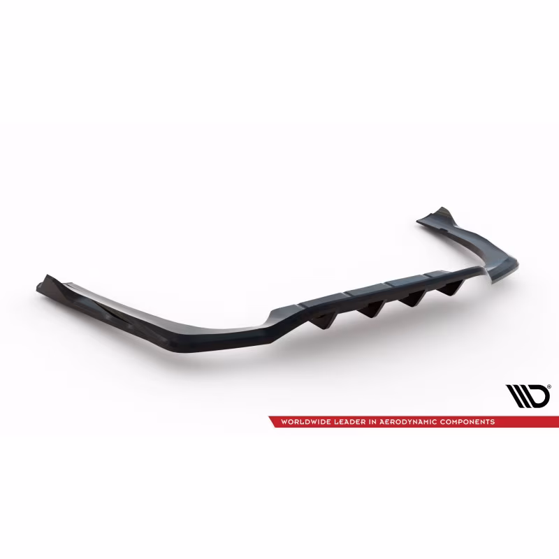 Rear Splitter (with vertical bars) Mercedes-Benz E AMG-Line W214 a 526,82 € uniw-ME-E-214-AMGLINE-RD1G+RD2G*20828 chez CAROU TUNING