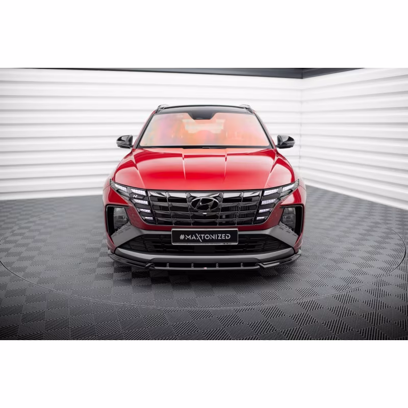 Front Splitter V.2 Hyundai Tucson N-Line Mk4 a 421,03 € uniw-HY-TU-4-NLINE-FD2G*20839 chez CAROU TUNING