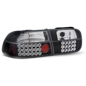 Feux Arrière 3D Noir LED pour Honda Civic 1991-1995 a 293,60 € LDHO04 chez CAROU TUNING