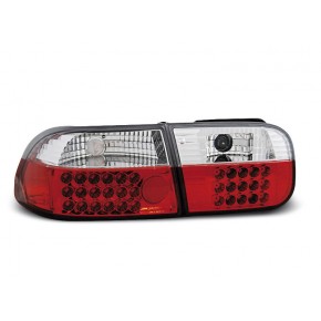 Feux Arrière LED Rouge Blanc pour Honda Civic 09.91-08.95 2D/4D a 293,60 € LDHO07 chez CAROU TUNING