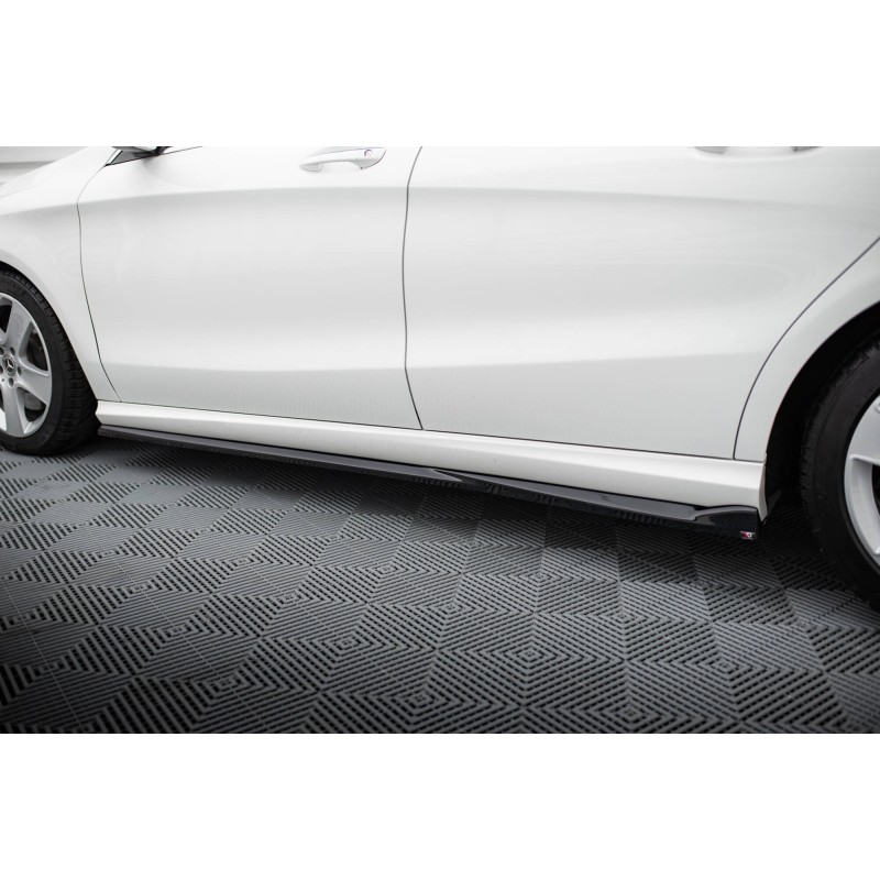 Side Skirts Diffusers Mercedes-Benz CLA C117 Facelift a 421,03 € uniw-ME-CLA-117F-SD1G*20871 chez CAROU TUNING