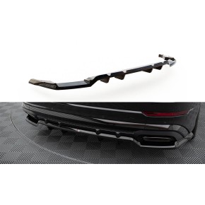 Rear Splitter (with vertical bars) V.1 Audi SQ8 / Q8 S-Line Mk1 Facelift a 526,82 € uniw-AU-Q8-1F-SLINE-RD1G+RD2G*20998 chez CAROU TUNING