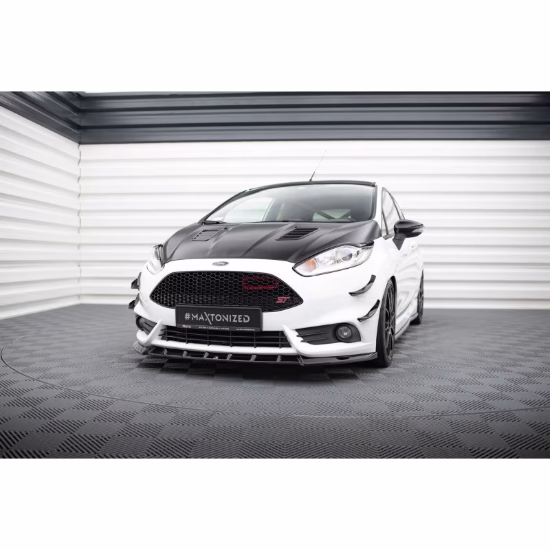 Front Splitter V.6 Ford Fiesta ST Mk7 Facelift a 421,03 € uniw-FO-FI-7F-ST-FD6G*21010 chez CAROU TUNING