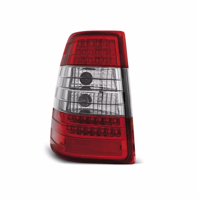 Feux Arrière LED Rouge Blanc pour Mercedes W124 E-Class Kombi 09.85-95 a 314,05 € LDME25 chez CAROU TUNING
