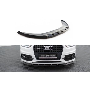 Front Splitter V.1 Audi Q3 S-line 8U a 421,03 € uniw-AU-Q3-1-SLINE-SB-FD1G*21044 chez CAROU TUNING