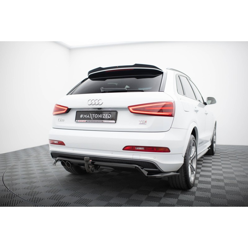 Rear Splitter (with vertical bars) Audi Q3 S-line 8U a 526,82 € uniw-AU-Q3-1-SLINE-SB-RD1G+RD2G*21046 chez CAROU TUNING