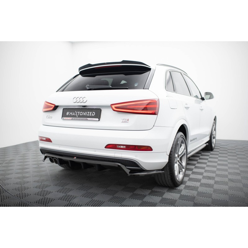 Rear Splitter (with vertical bars) Audi Q3 S-line 8U a 526,82 € uniw-AU-Q3-1-SLINE-SB-RD1G+RD2G*21046 chez CAROU TUNING