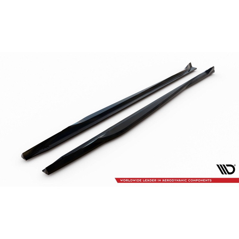 Side Skirts Diffusers Alfa Romeo Giulia Quadrifoglio a 421,03 € uniw-AL-GI-1-QV-SD1G*21051 chez CAROU TUNING